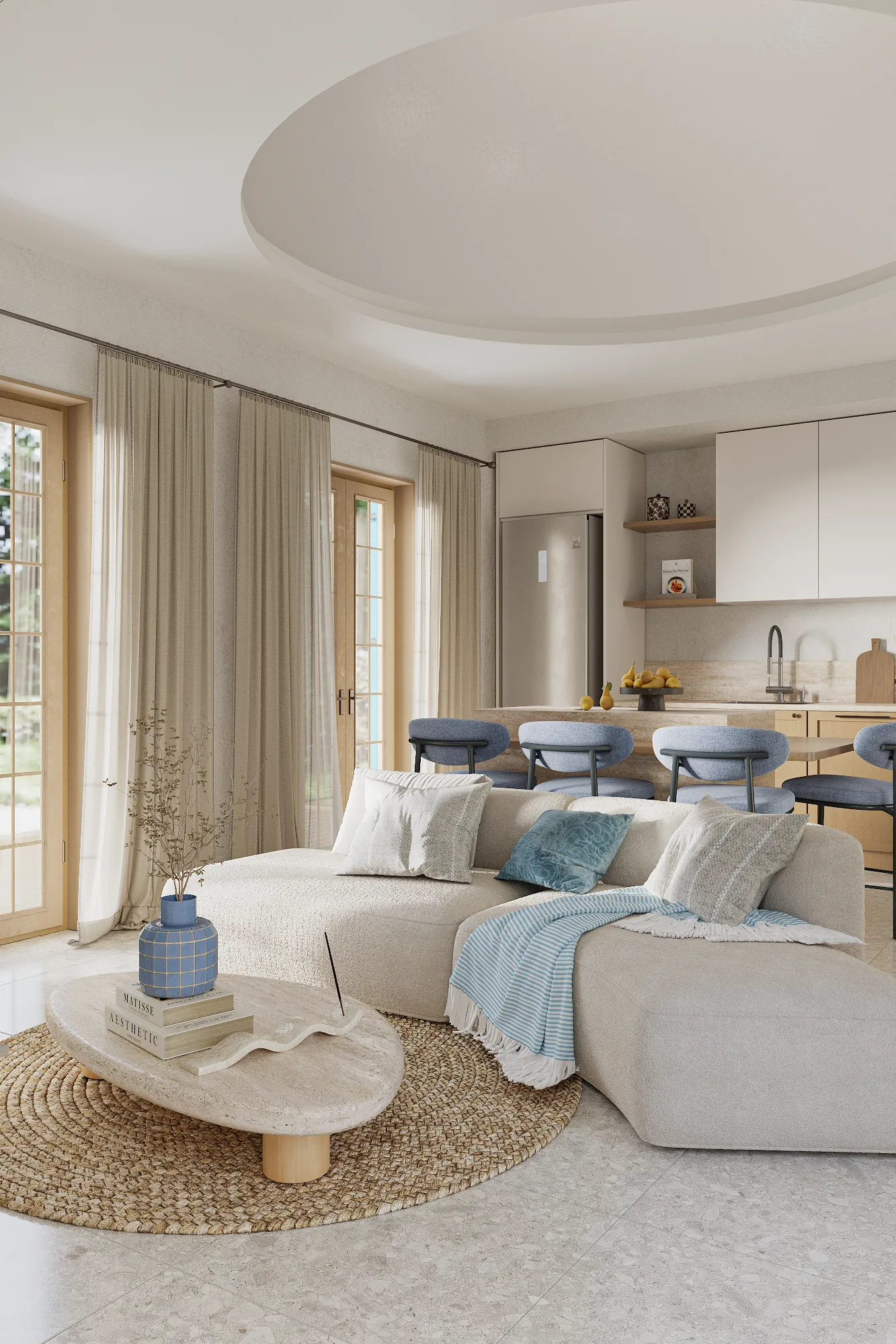 Boho Tip 1 birinci kat render 7