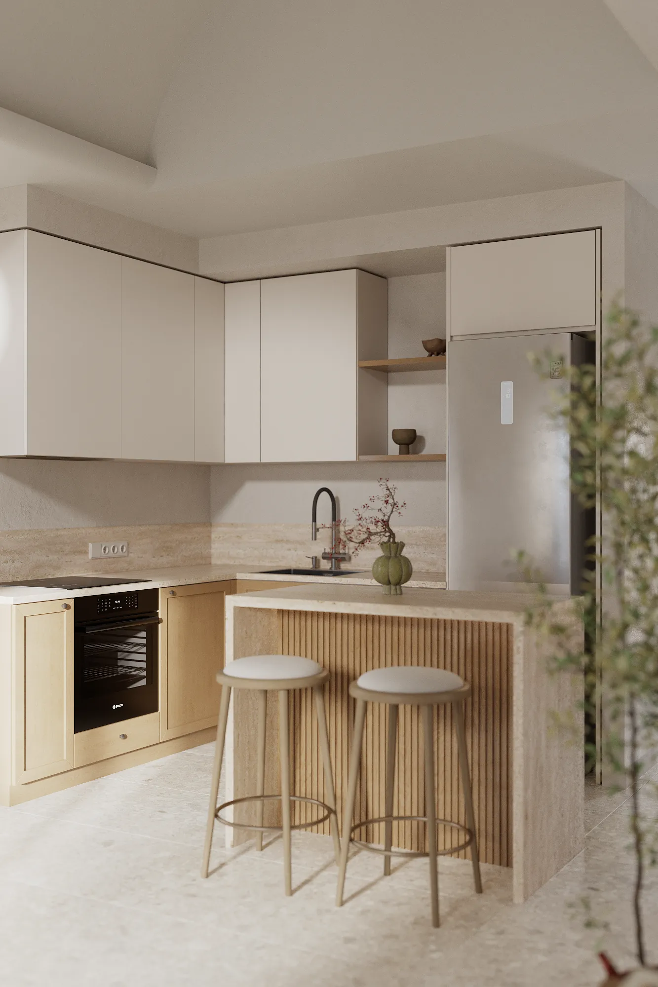 Boho Tip 2 birinci kat render 2