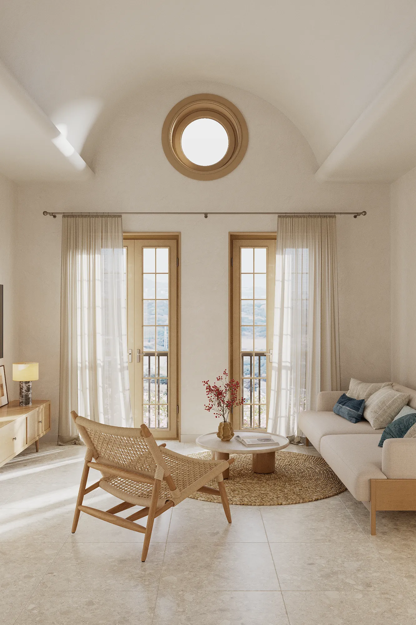 Boho Tip 2 birinci kat render 3