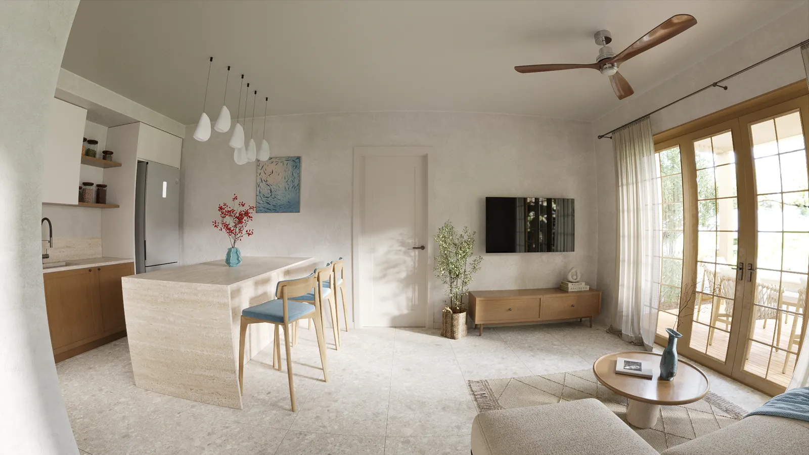 Boho Tip 3 zemin kat render 5